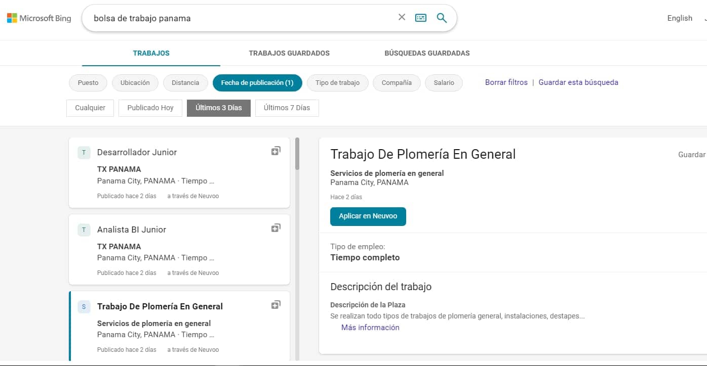 Mejores Plataformas para Encontrar Trabajo en Panamá - Microsoft Bing