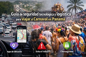 Guía de seguridad tecnológica y logística para viajar al Carnaval en Panamá